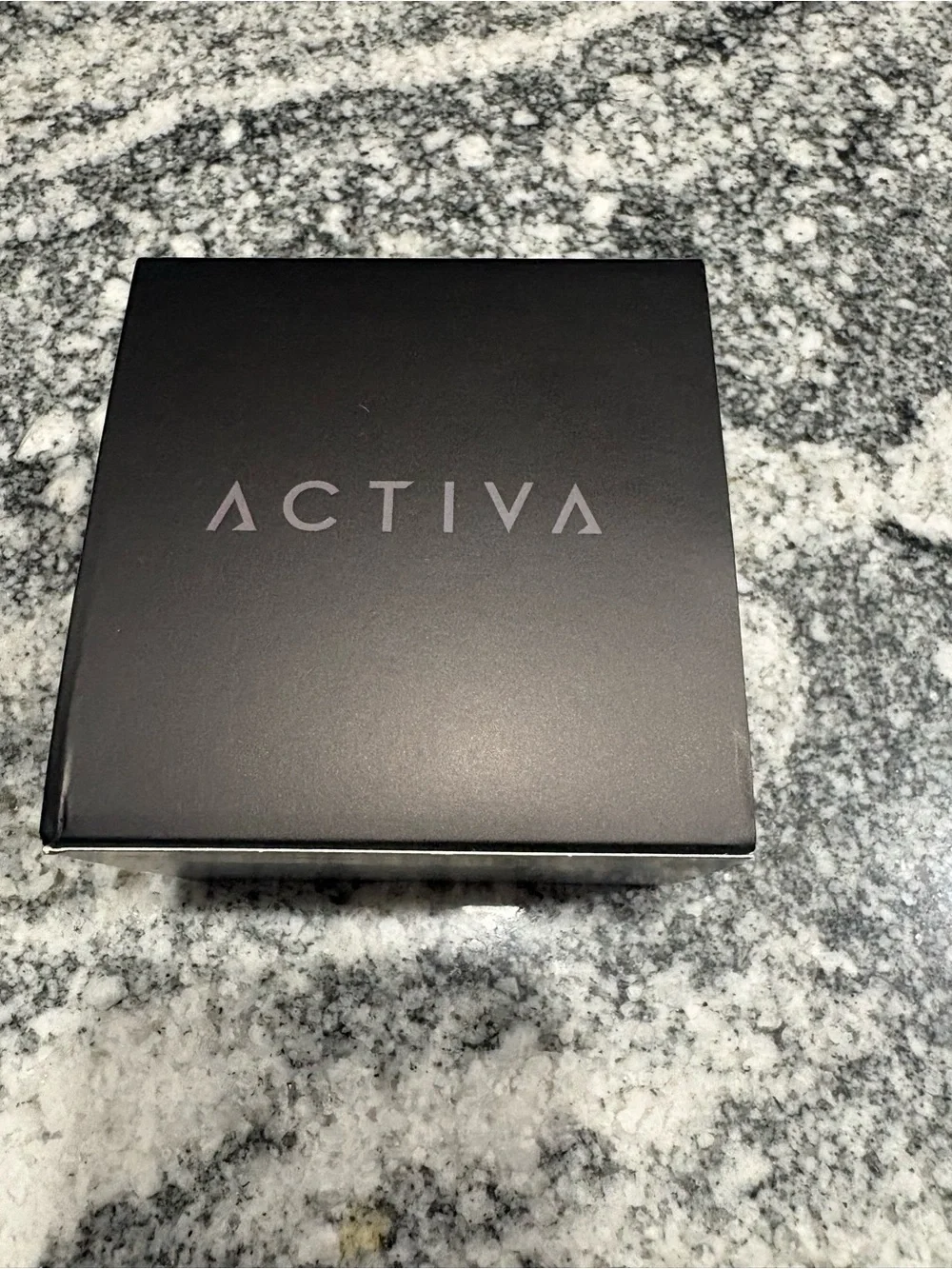 Ativa White Digital Watch with Gold Bezel